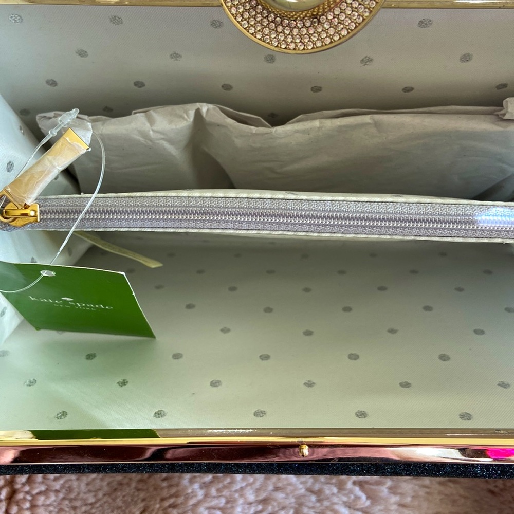 Kate Spade “Over The Moon” Space Cadet Clutch Bag - Picture 9 of 12